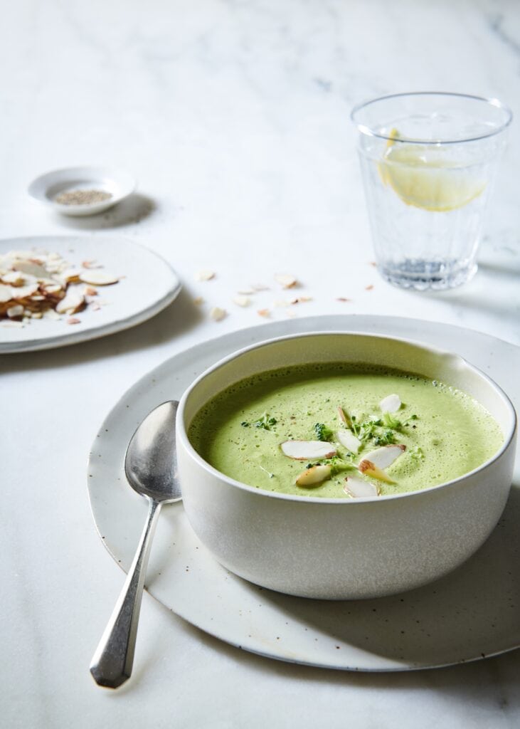 Broccoli and Almond Soup