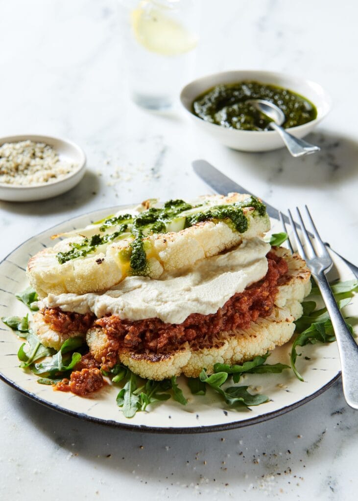 Cauliflower Steak Lasagna