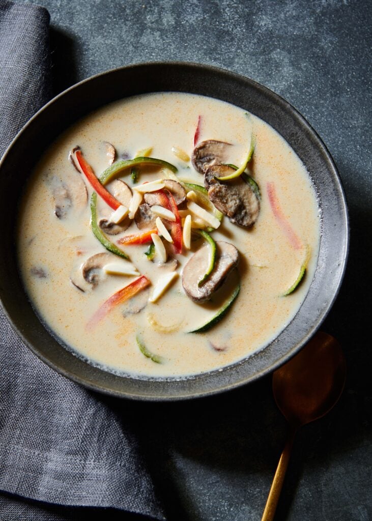 Coconut Lemongrass Soup
