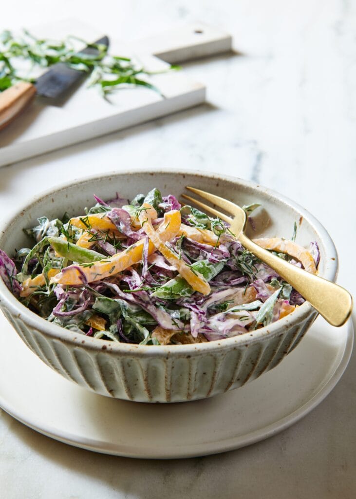 Creamy Collard Slaw