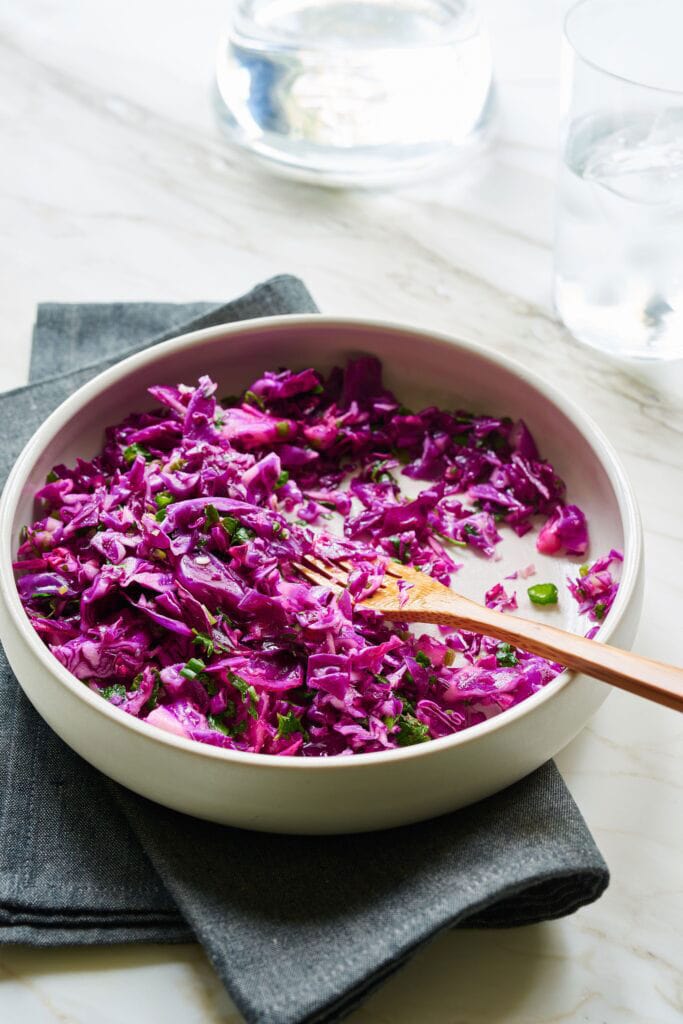 Red Cabbage Slaw