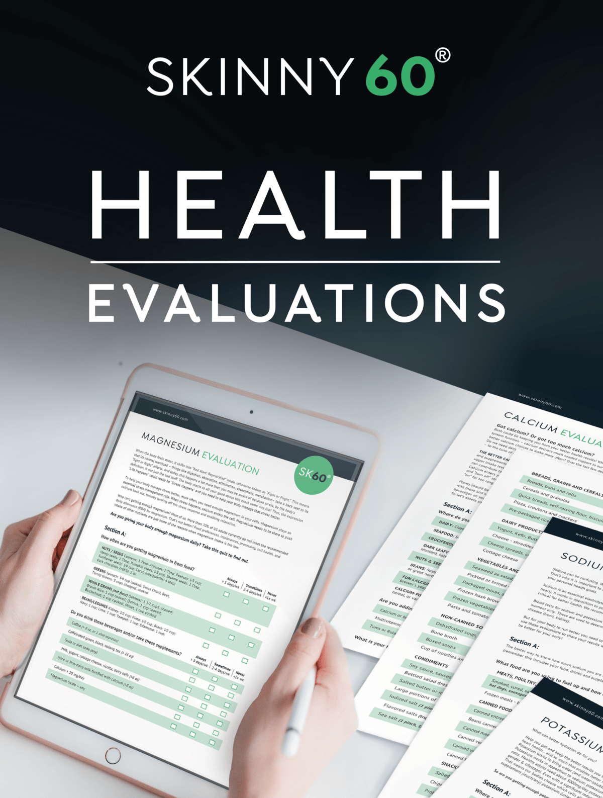 SK60® Health Evaluations Cover