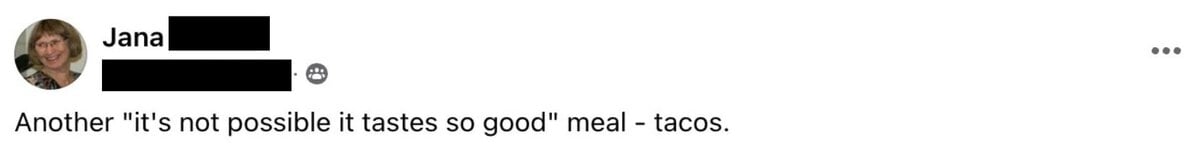 Facebook Screenshot Testimonial - 1