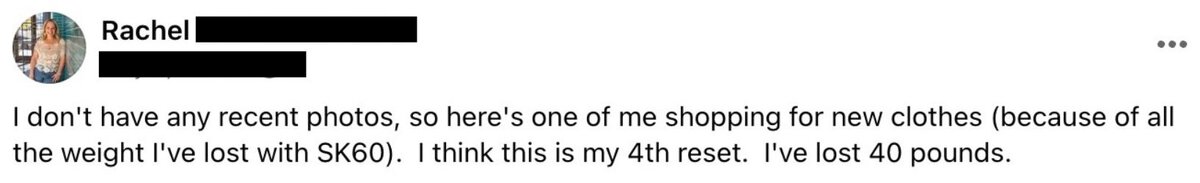 Facebook Screenshot Testimonial - 1 Facebook Screenshot Testimonial - 1
