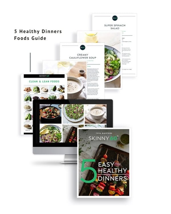5 Easy Healthy Dinners Mobile - 1 Display of 5 Easy Healthy Dinners