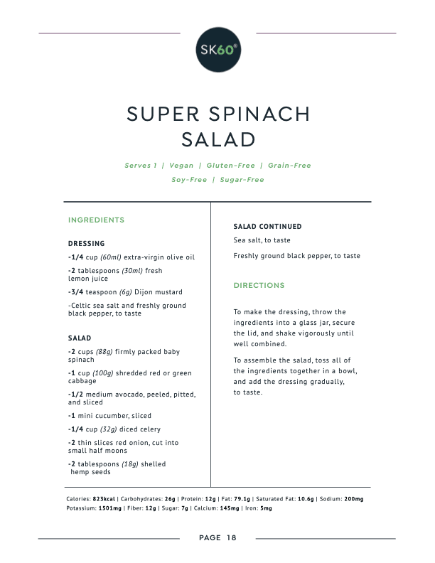 Recipe for 