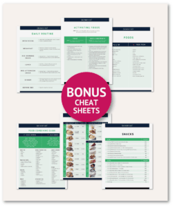 Bonus Cheat sheets