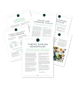 display of documents for menopause program