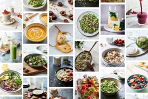 Display of delicious colourful recipes from 14-Day-Cleanse