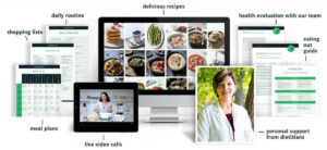 Display of cookbooks, cheat sheets and services