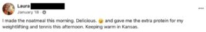 Facebook Screenshot Testimonial