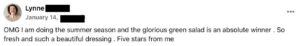 Facebook Screenshot Testimonial