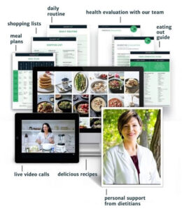 Display of cookbooks, cheat sheets and services