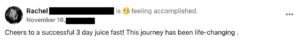 Facebook Screenshot Testimonial