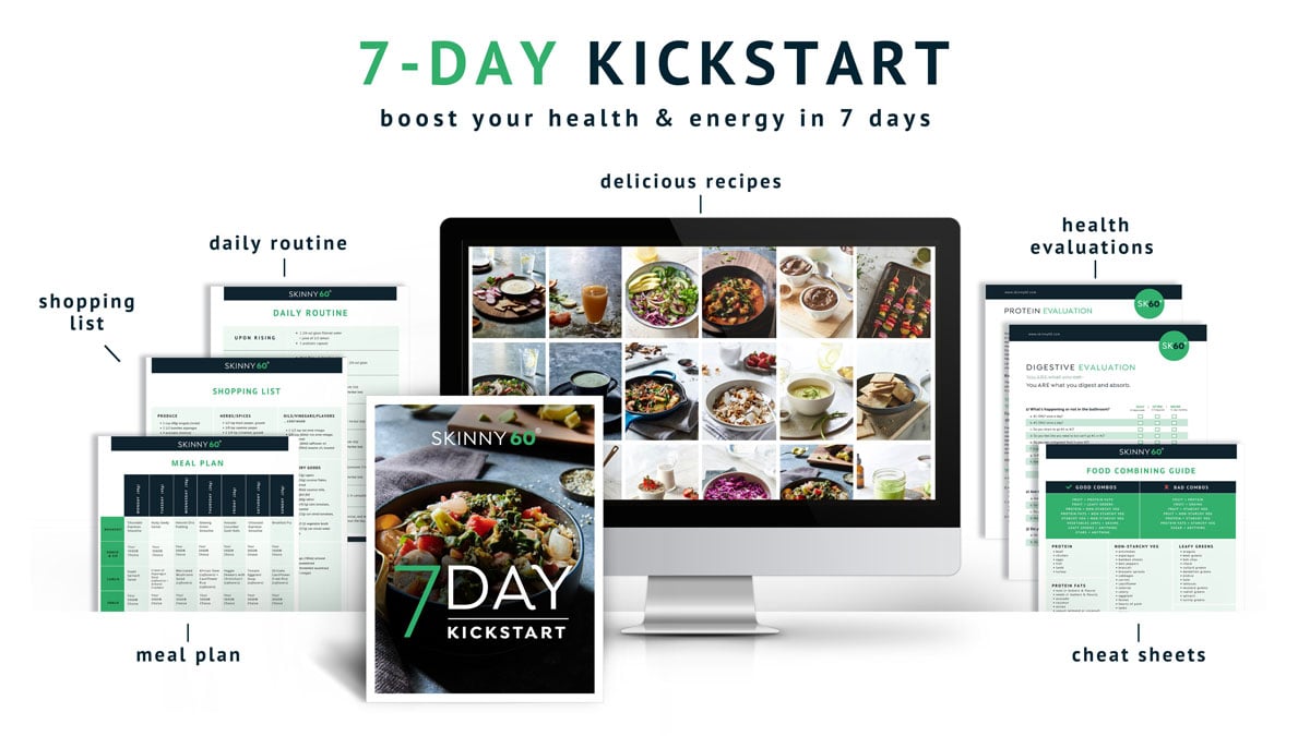 7 Day Kickstart 7 Day Kickstart. Boost your health & energy in 7 days with shopping lists, daily routine, meal plans, delicious recipes, live video calls, health evaulation with our team, eating out guide, and personal support from dietitians.