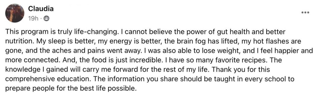Facebook Screenshot Testimonial - 1