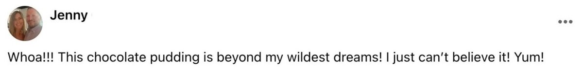 Facebook Screenshot Testimonial - 1