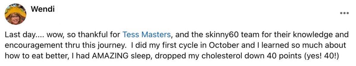 Facebook Screenshot Testimonial - 1